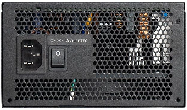 Блок питания Chieftec ATX 650W Vita BPX-650-S Gen.5 Half mod 80+ bronze (20+4pin) APFC 120mm fan 6xSATA RTL — миниатюра 6