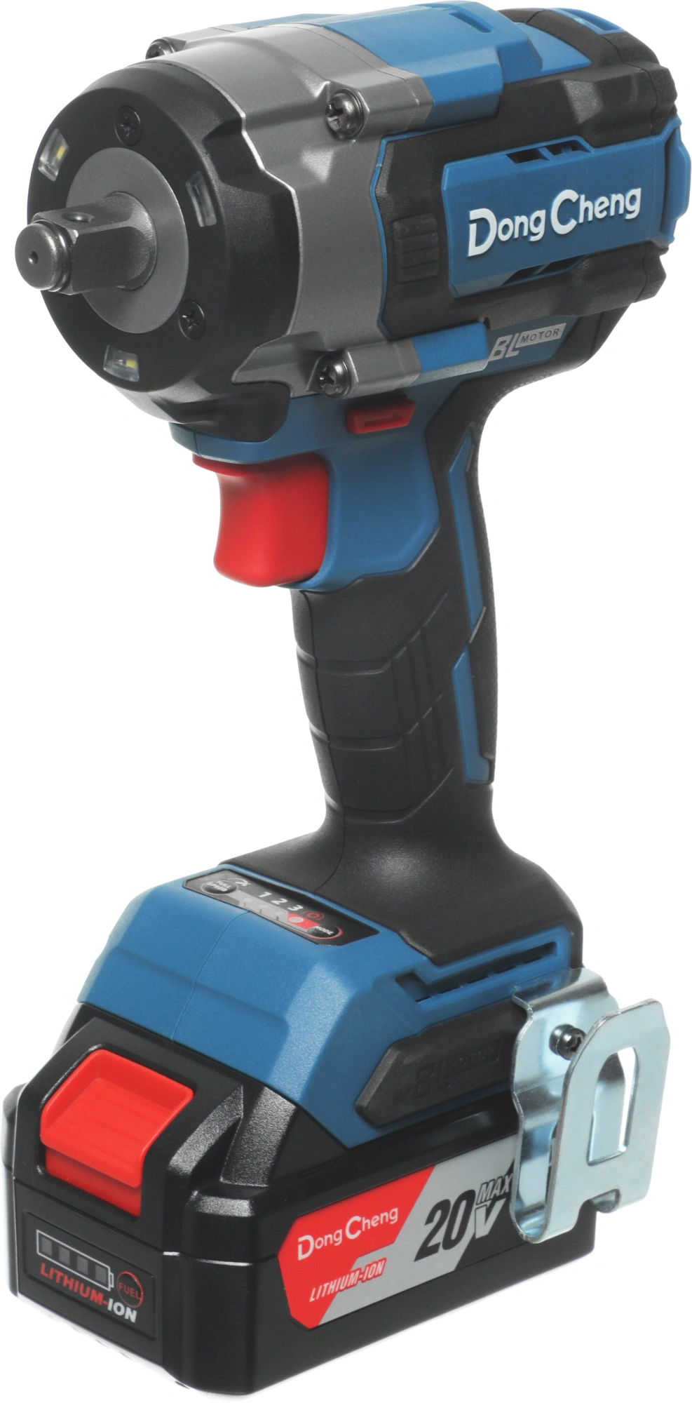 Гайковерт DongCheng DCPB598 аккум. патрон:квад.1/2" (кейс в комплекте) (DCPB598(TYPE EM)) — миниатюра 10