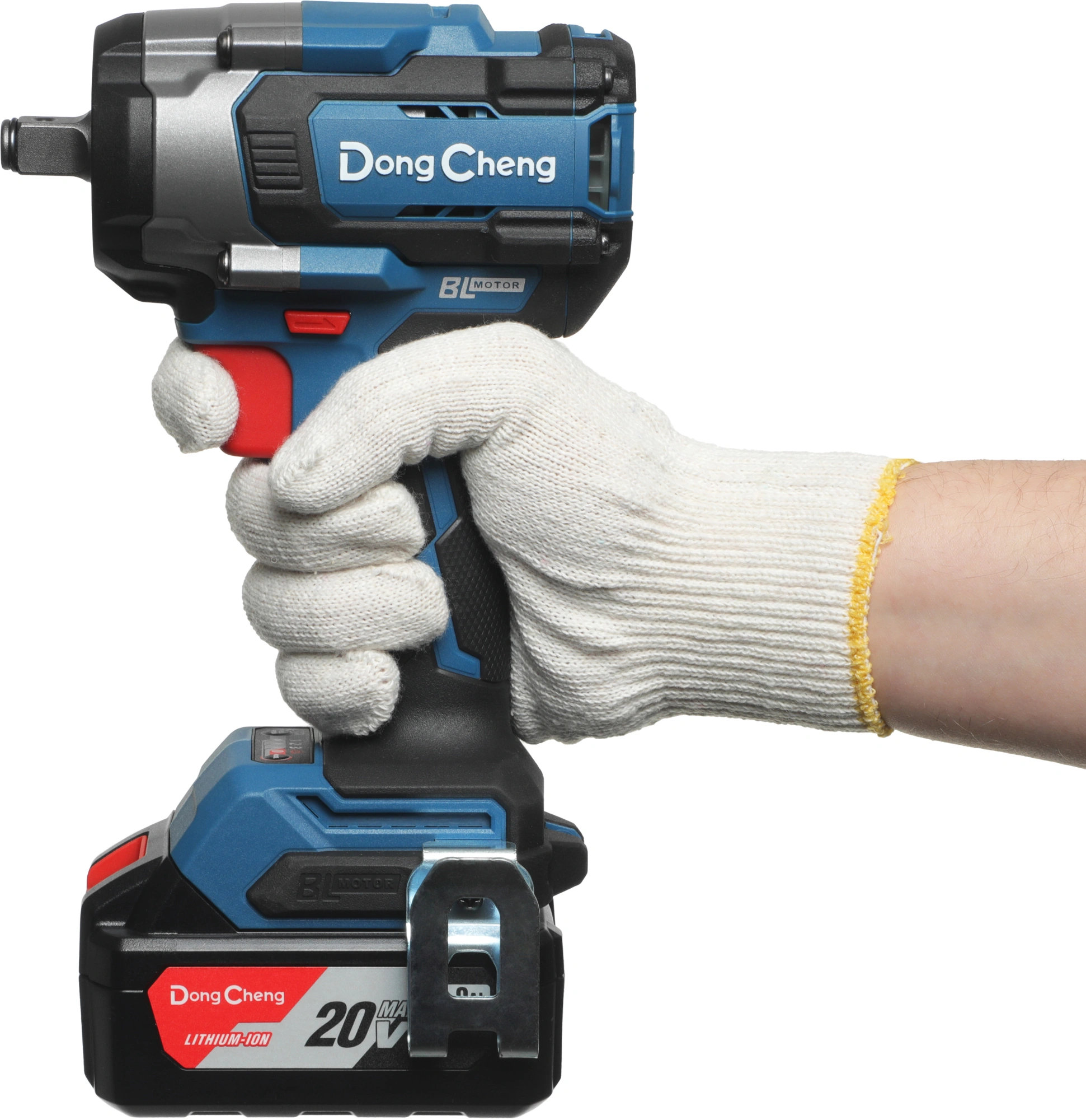 Гайковерт DongCheng DCPB598 аккум. патрон:квад.1/2" (кейс в комплекте) (DCPB598(TYPE EM)) — миниатюра 18