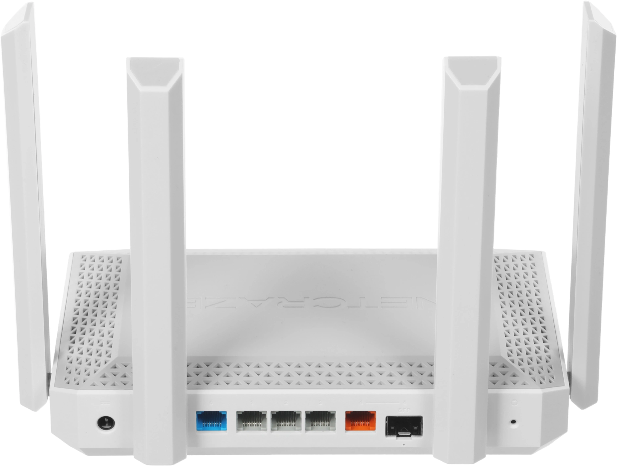 Роутер беспроводной Keenetic Netcraze Giga (NC-1012) AX3000 10/100/1000BASE-TX/SFP/4g ready белый — миниатюра 3
