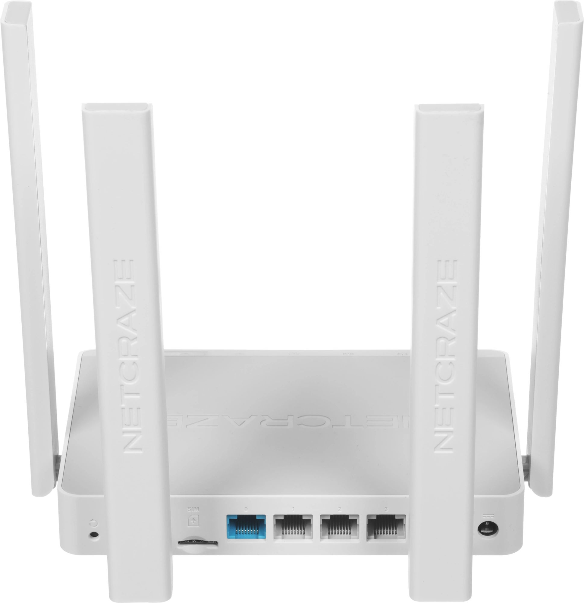 Роутер беспроводной Keenetic Netcraze Explorer 4G (NC-4910) AC1200 10/100BASE-TX/4G cat. 4 белый — миниатюра 4