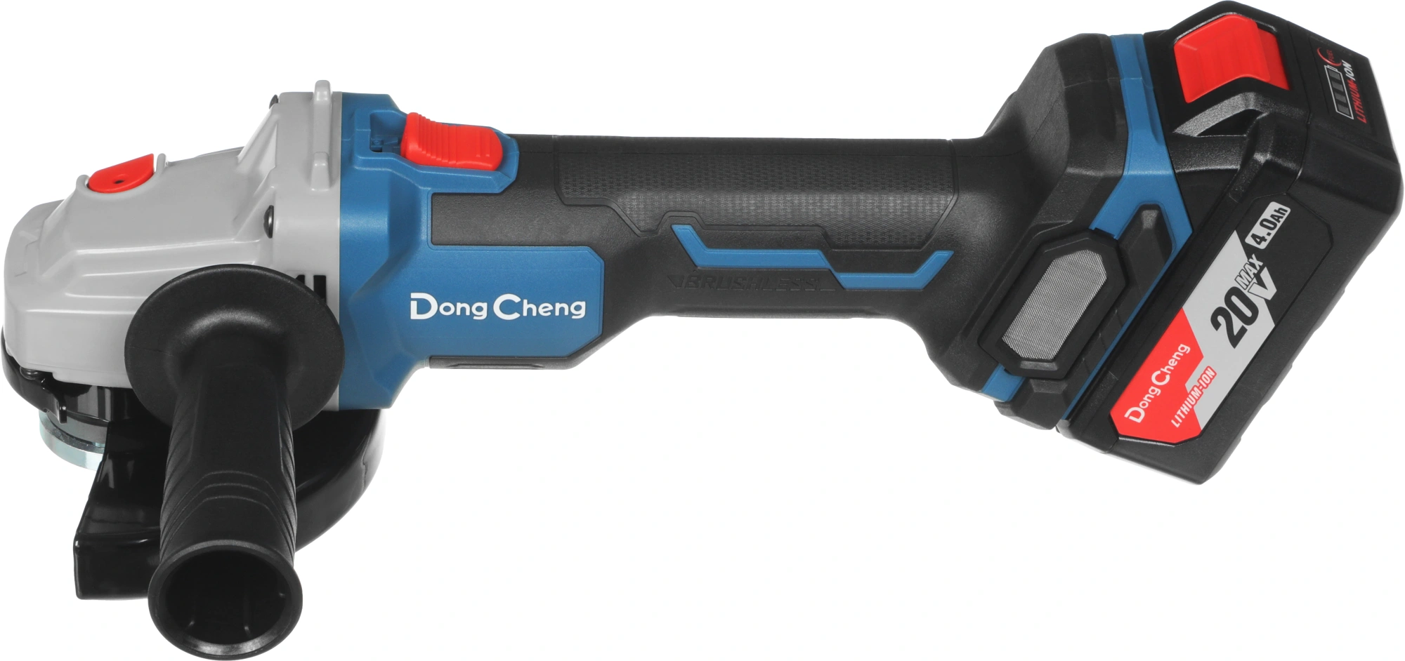 Углошлифовальная машина DongCheng DCSM03-125 8500об/мин рез.шпин.:M14 d=125мм жестк.кейс (DCSM03-125(TYPE EM)) — миниатюра 13