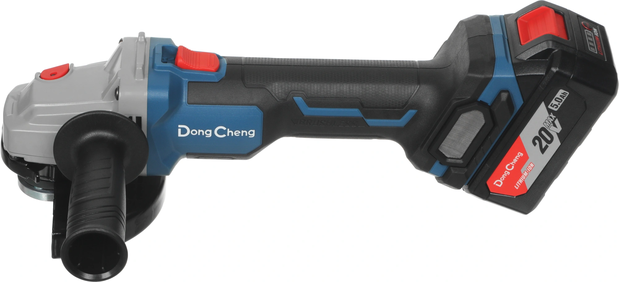 Углошлифовальная машина DongCheng DCSM03-125 8500об/мин рез.шпин.:M14 d=125мм жестк.кейс (DCSM03-125(TYPE FK)) — миниатюра 13