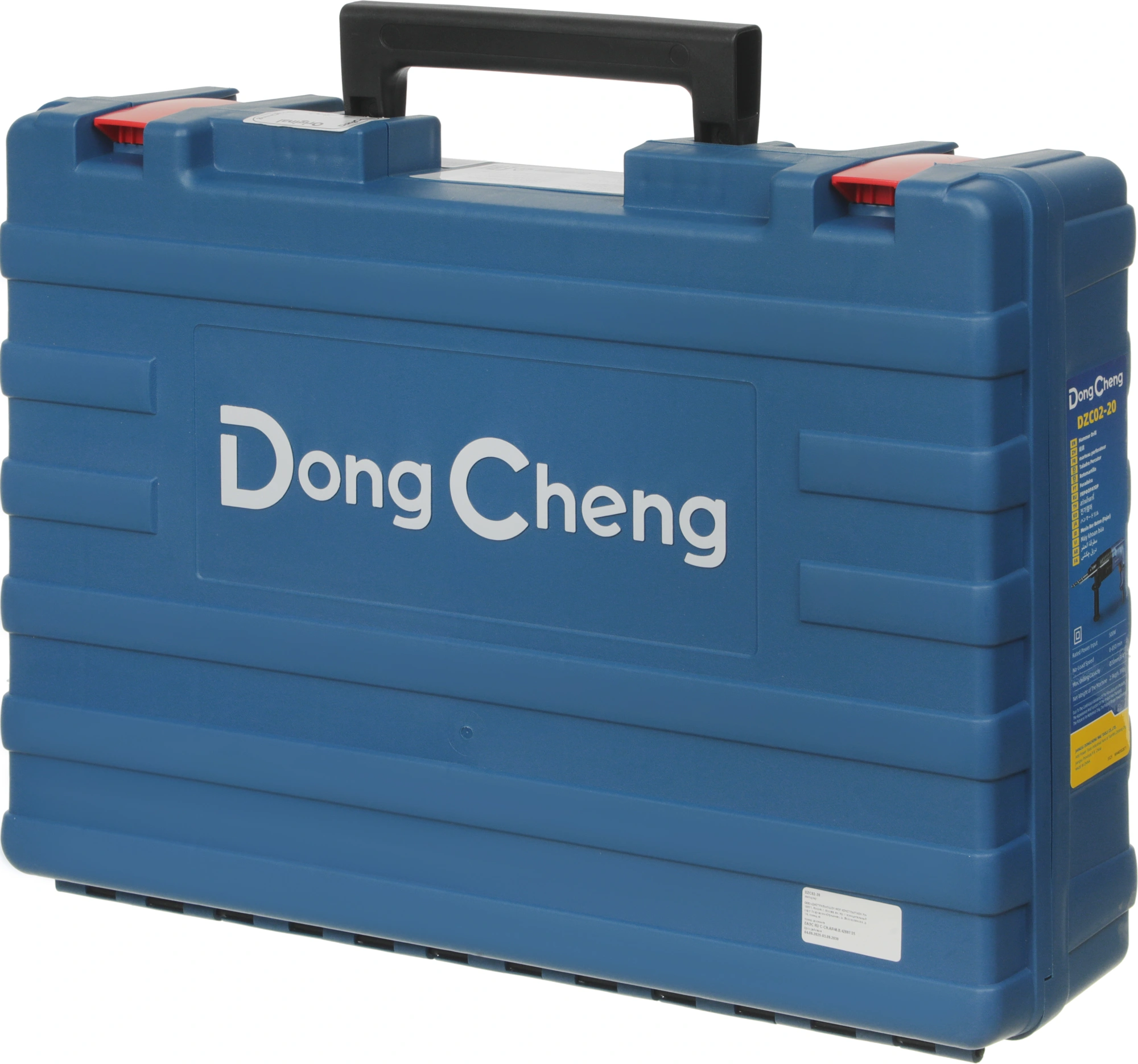 Перфоратор DongCheng DZC02-20 патрон:SDS-plus уд.:2Дж 500Вт (кейс в комплекте) — миниатюра 4