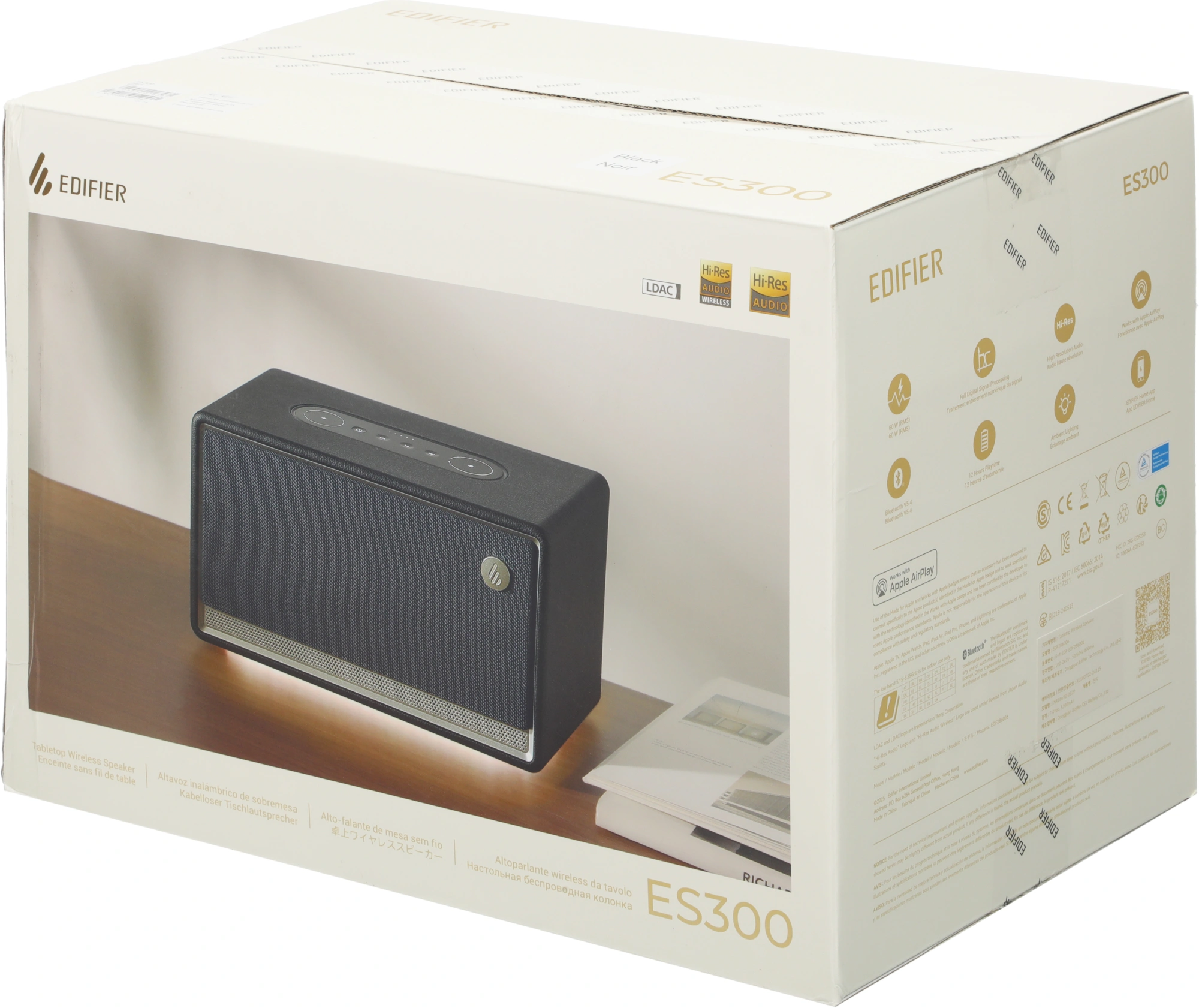 Колонки Edifier ES300 2.1 черный 60Вт BT беспроводные BT — миниатюра 14