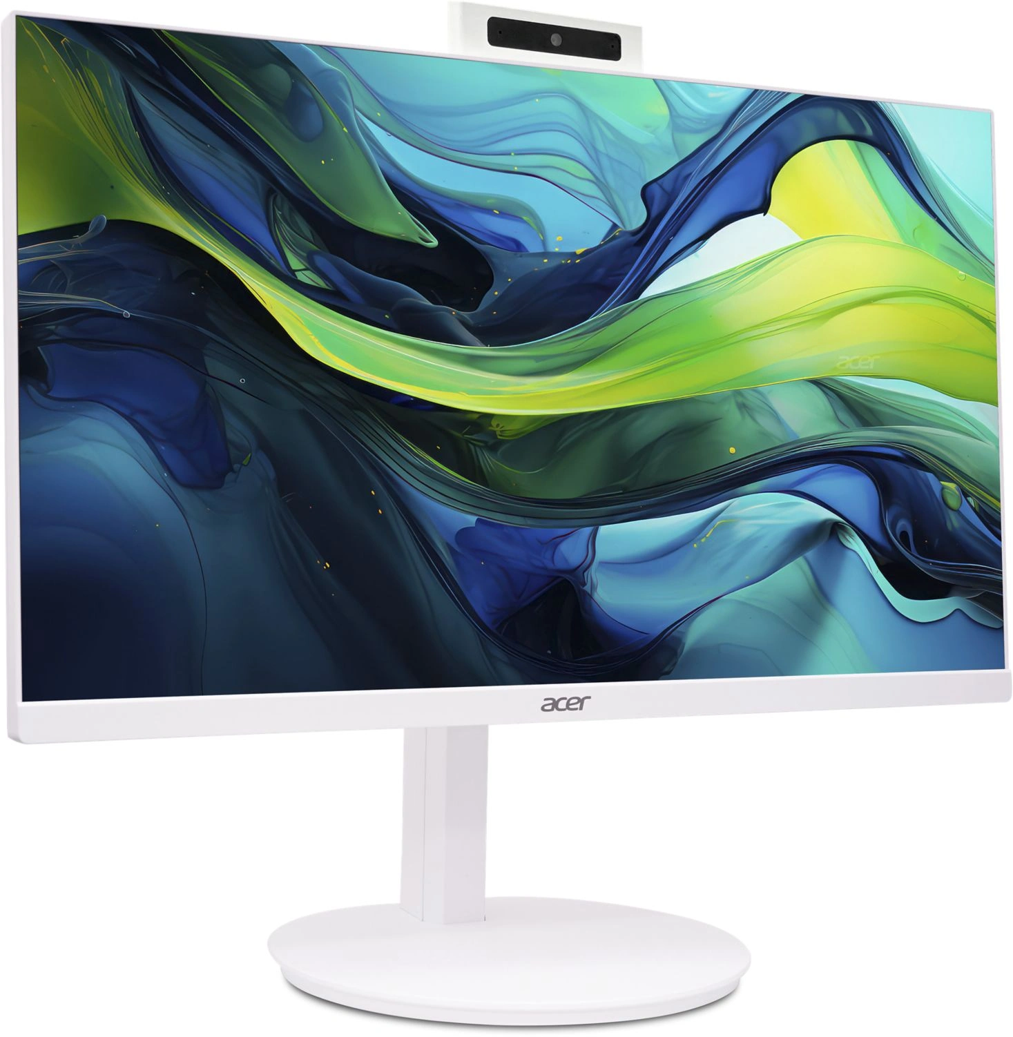 Моноблок Acer Aspire C24-1YE13U5UNH 23.8" Full HD i5 1334U (1.3) 16Gb SSD512Gb Iris Xe CR Eshell GbitEth WiFi BT 90W клавиатура мышь Cam белый 1920x1080 — миниатюра 3
