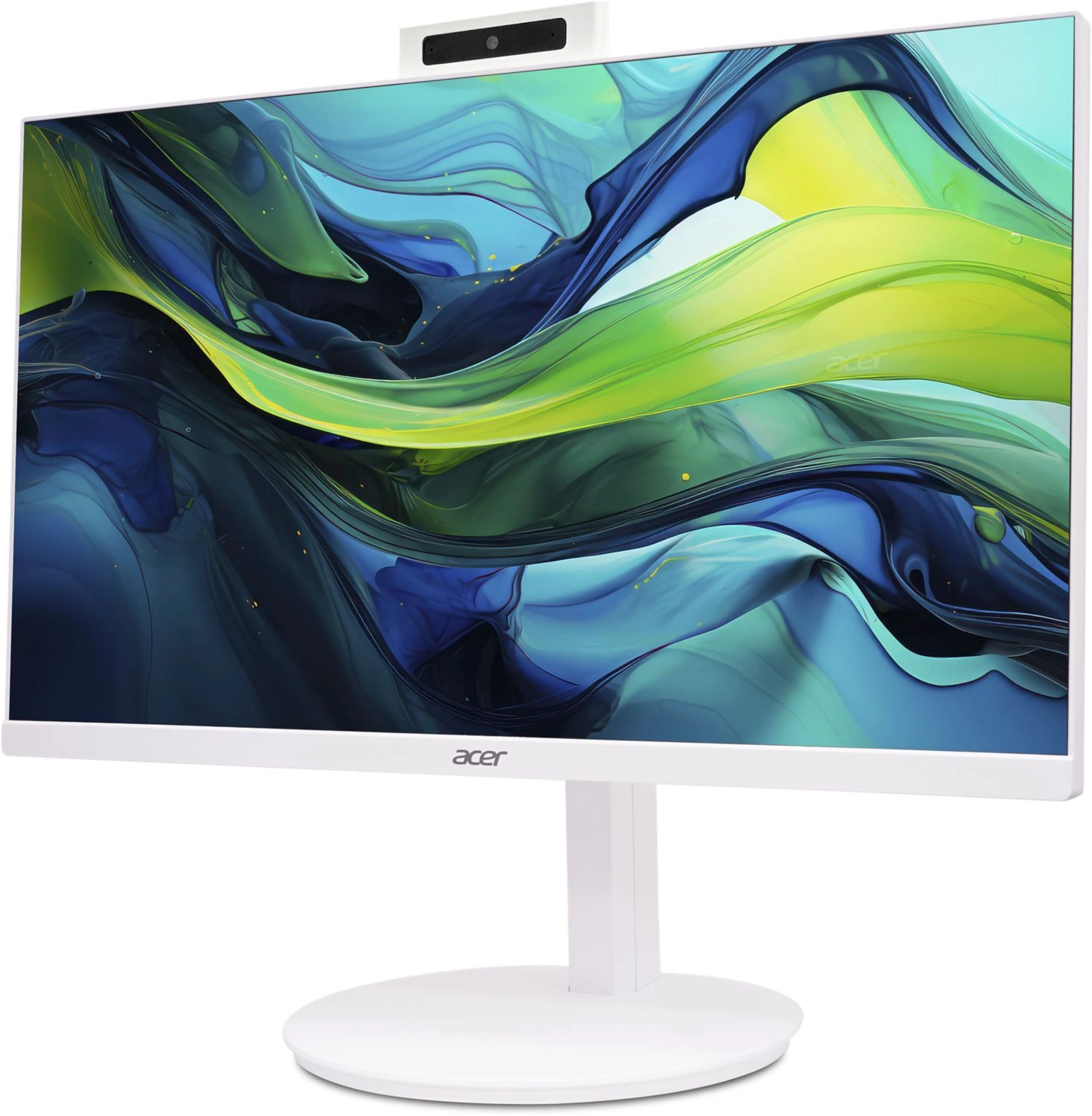 Моноблок Acer Aspire C24-1YE13U5UNH 23.8" Full HD i5 1334U (1.3) 16Gb SSD512Gb Iris Xe CR Eshell GbitEth WiFi BT 90W клавиатура мышь Cam белый 1920x1080 — миниатюра 4
