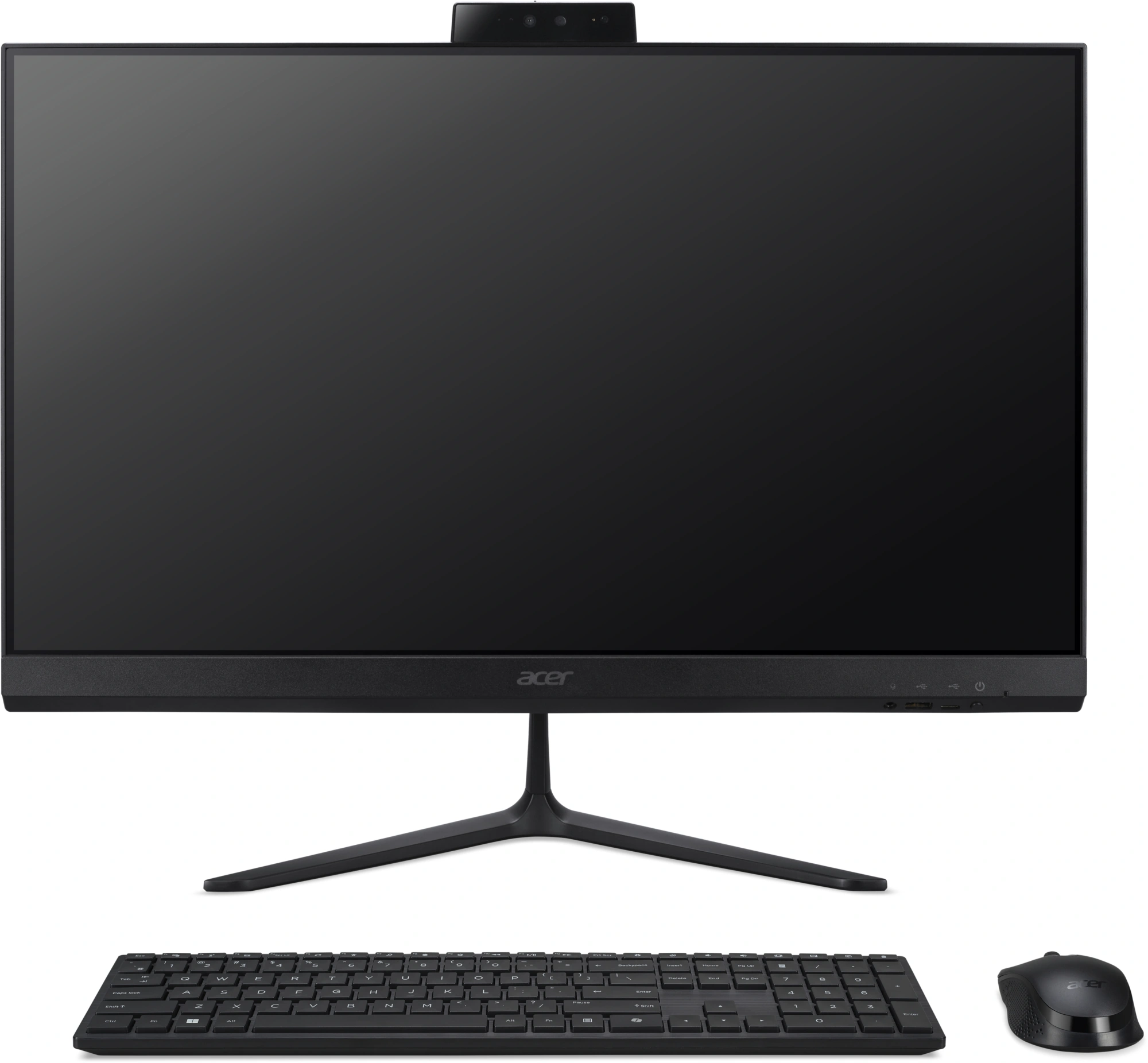 Моноблок Acer Aspire C24B-GKRK 23.8" Full HD Ryzen AI 7 350 (2) 16Gb SSD512Gb 860M Eshell GbitEth WiFi BT 65W клавиатура мышь Cam черный 1920x1080 — миниатюра 4