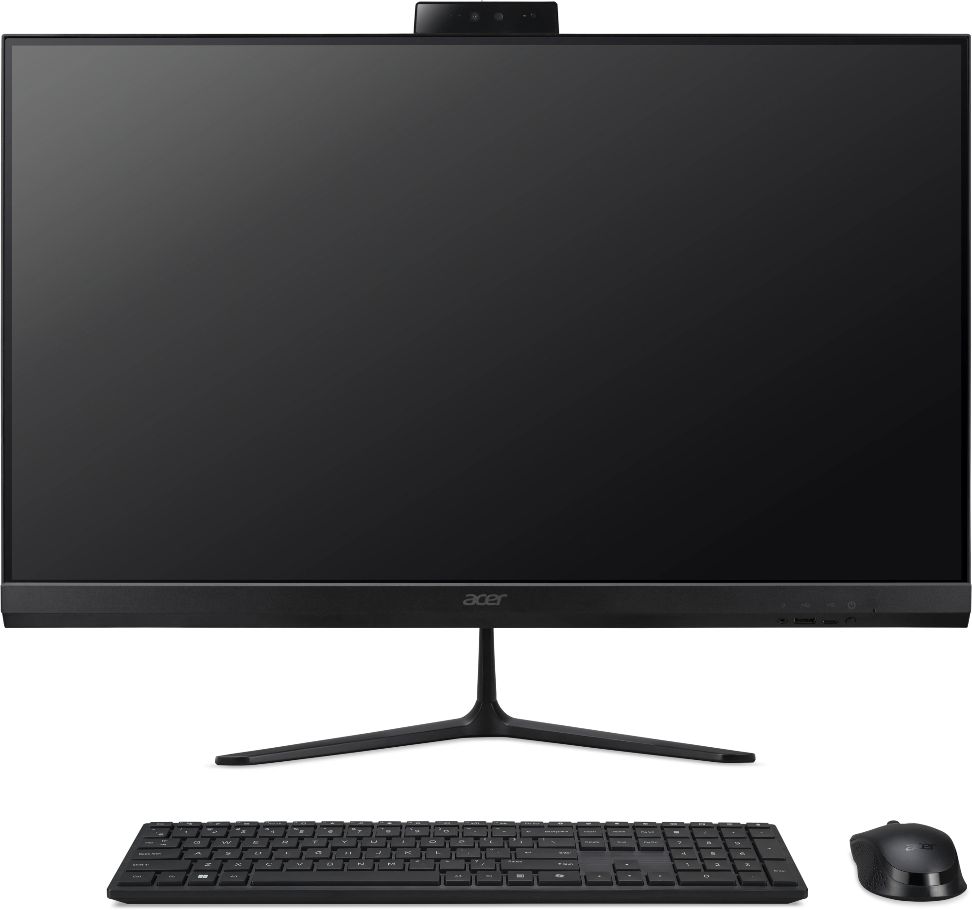 Моноблок Acer Aspire C27B-GKRK 27" Full HD Ryzen AI 7 350 (2) 16Gb SSD512Gb 860M Eshell GbitEth WiFi BT 90W клавиатура мышь Cam черный 1920x1080 — миниатюра 4