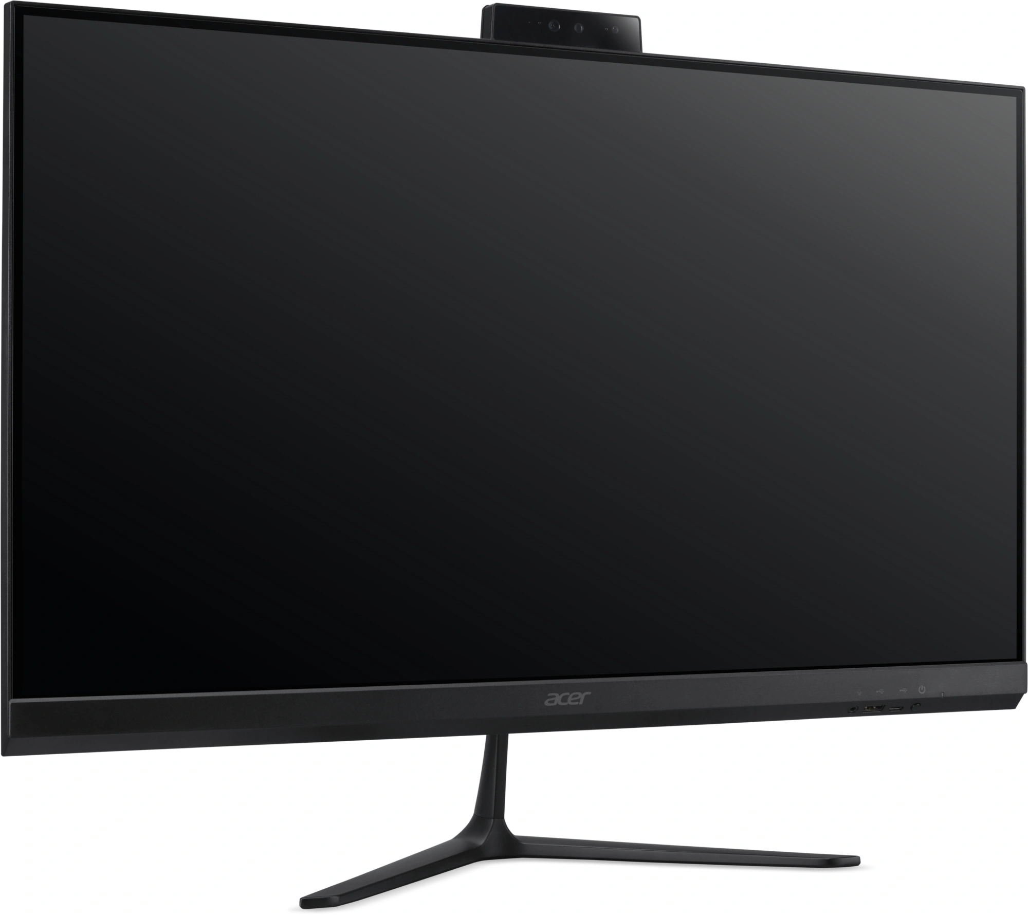 Моноблок Acer Aspire C27B-GKRK 27" Full HD Ryzen AI 7 350 (2) 16Gb SSD512Gb 860M Eshell GbitEth WiFi BT 90W клавиатура мышь Cam черный 1920x1080 — миниатюра 2