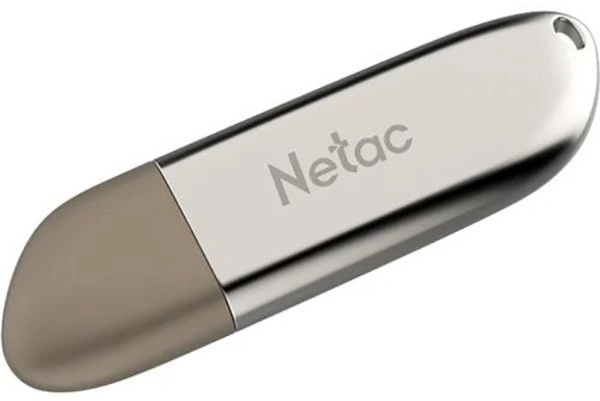 Флеш Диск Netac 8GB U352 NT03U352N-008G-20PN USB2.0 серебристый — фото 1