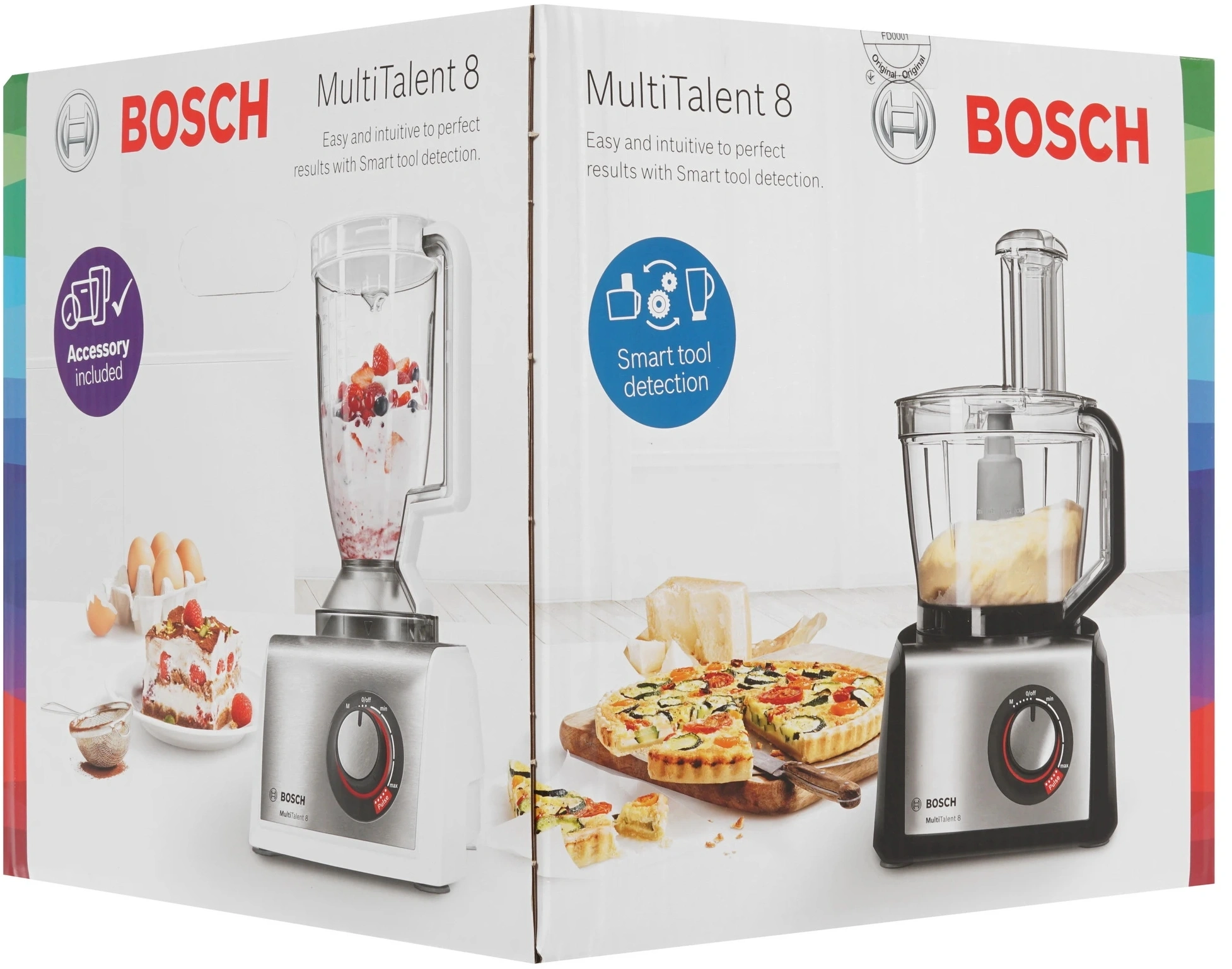 Кухонный комбайн Bosch MultiTalent 8 MC812S814 1250Вт белый — миниатюра 10