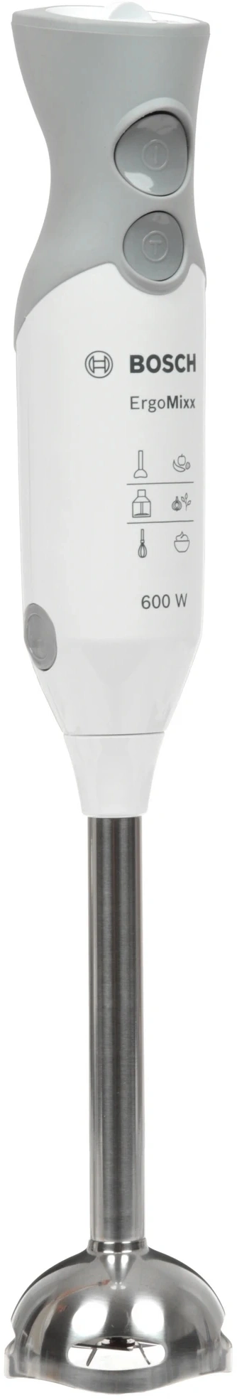 Блендер погружной Bosch MSM66120 600Вт белый/серебристый — миниатюра 2