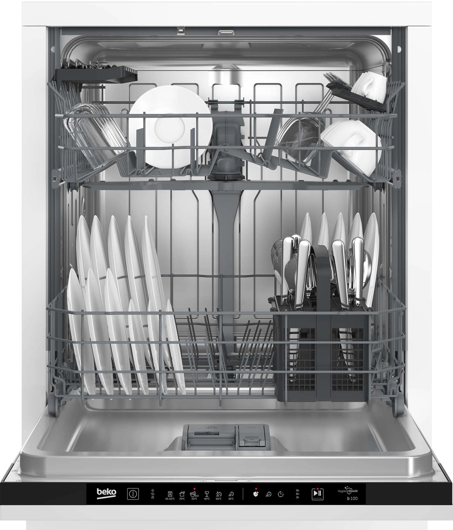 Посудомоечная машина встраив. Beko BDIN1S421 полноразмерная — миниатюра 2