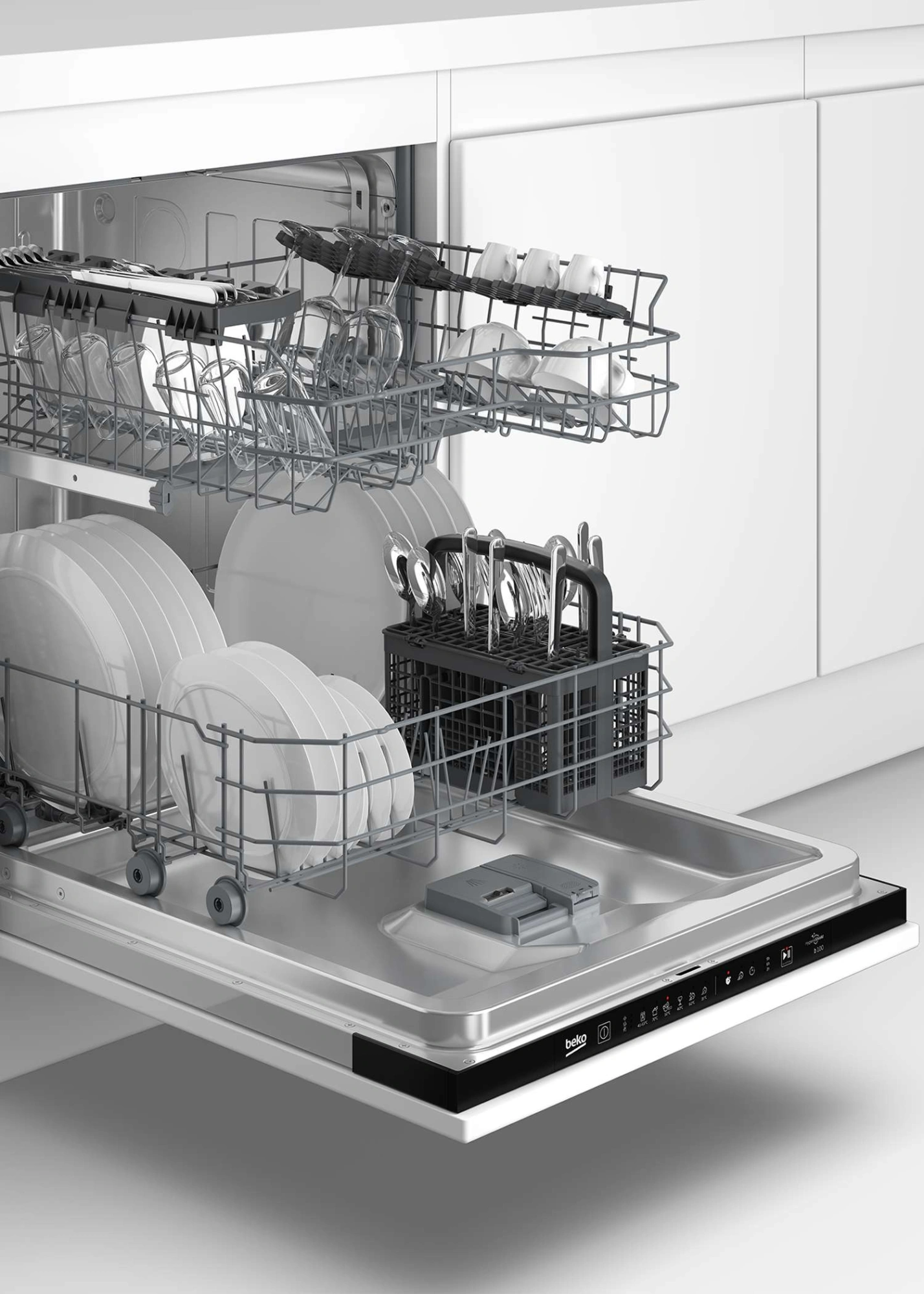 Посудомоечная машина встраив. Beko BDIN1S421 полноразмерная — миниатюра 3