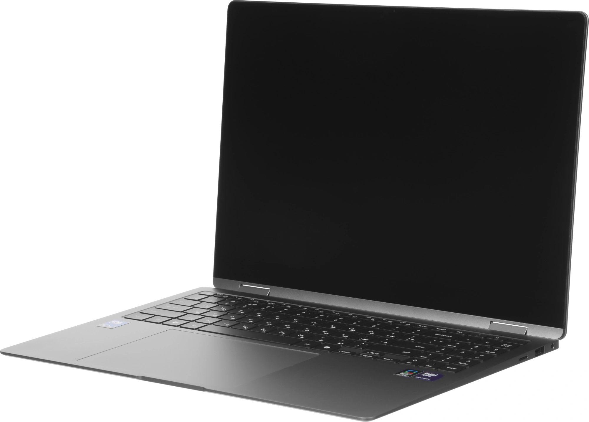 Ноутбук Samsung Galaxy Book 5 Pro 360 NP960 Core Ultra 7 256V 16Gb SSD512Gb Intel Arc 140V 16" AMOLED Touch 2.8K (2880x1800) Windows 11 Home Multi Language grey WiFi BT Cam (NP960QHA-KG1IN) — миниатюра 8