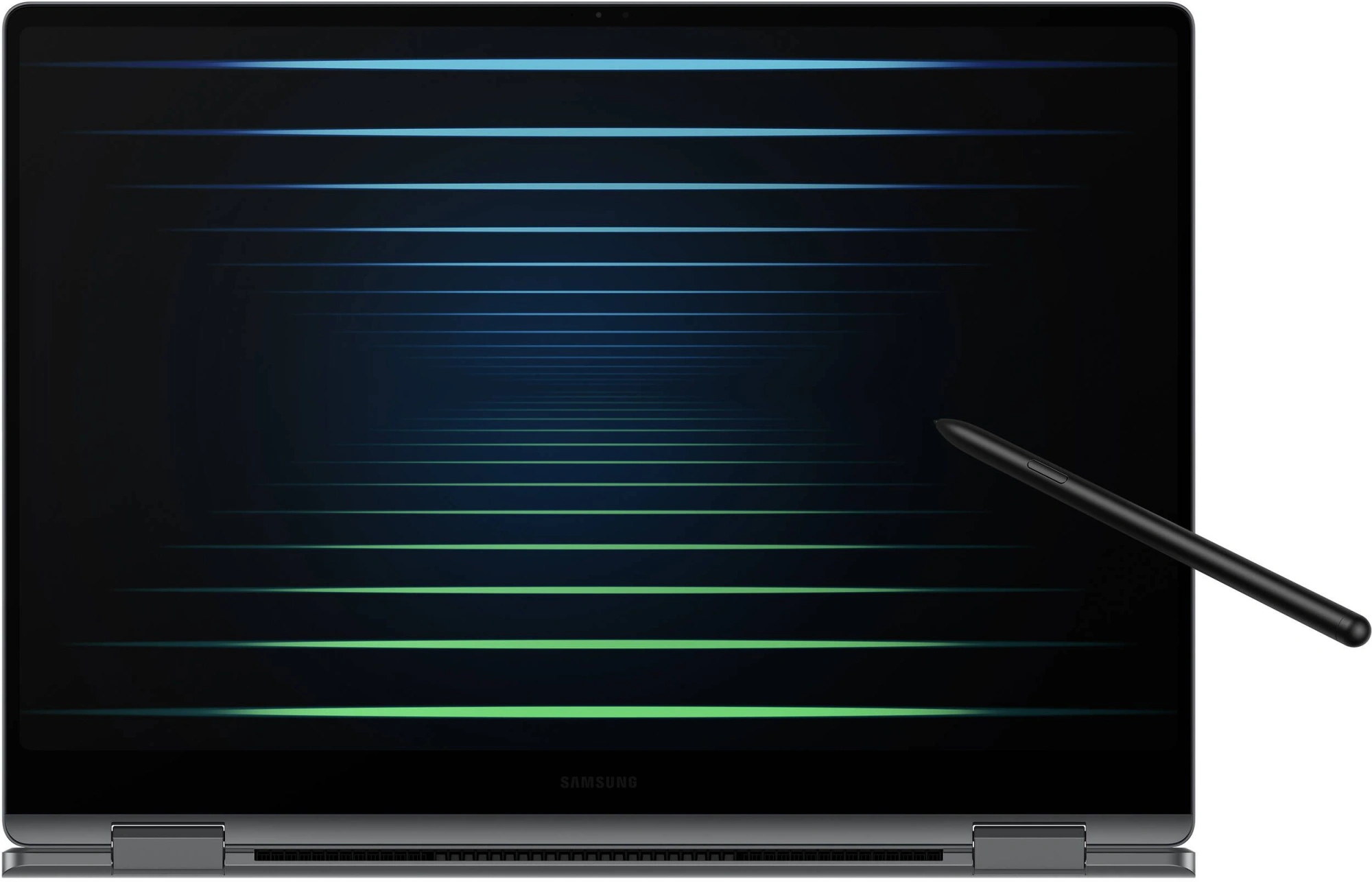Ноутбук Samsung Galaxy Book 5 Pro 360 NP960 Core Ultra 7 256V 16Gb SSD512Gb Intel Arc 140V 16" AMOLED Touch 2.8K (2880x1800) Windows 11 Home Multi Language grey WiFi BT Cam (NP960QHA-KG1IN) — миниатюра 3