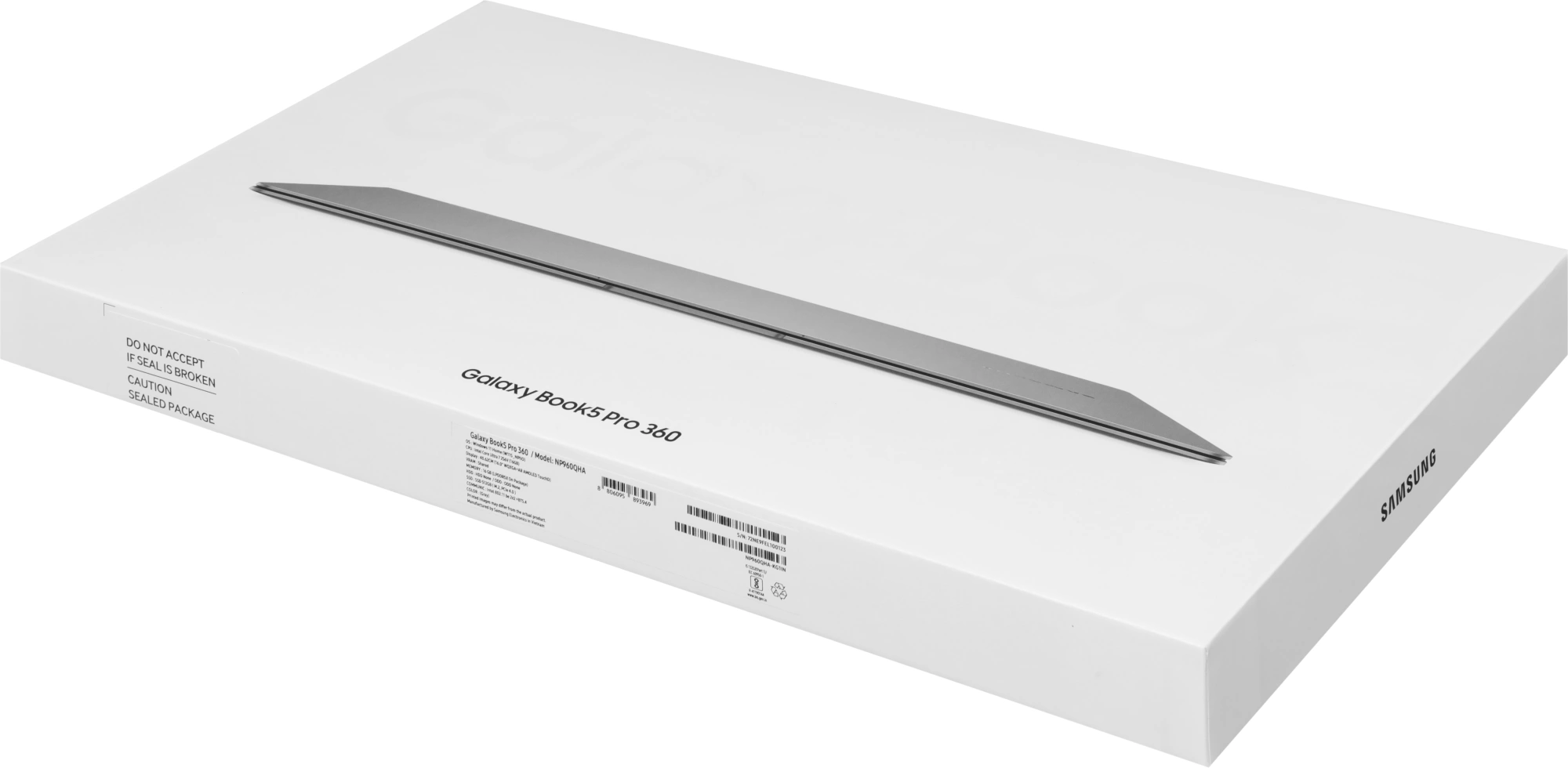 Ноутбук Samsung Galaxy Book 5 Pro 360 NP960 Core Ultra 7 256V 16Gb SSD512Gb Intel Arc 140V 16" AMOLED Touch 2.8K (2880x1800) Windows 11 Home Multi Language grey WiFi BT Cam (NP960QHA-KG1IN) — миниатюра 23