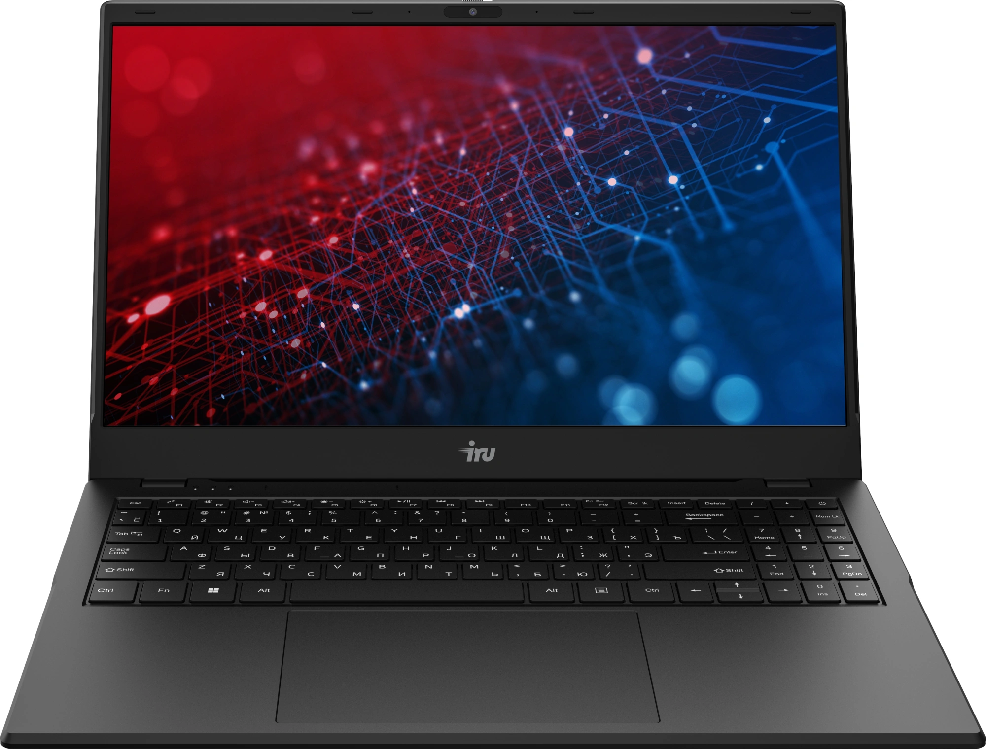 Ноутбук IRU Planio 15ING Celeron N4500 16Gb SSD512Gb Intel UHD Graphics 15.6" IPS FHD (1920x1080) FreeDOS black WiFi BT Cam 6000mAh (2140843) — фото 1