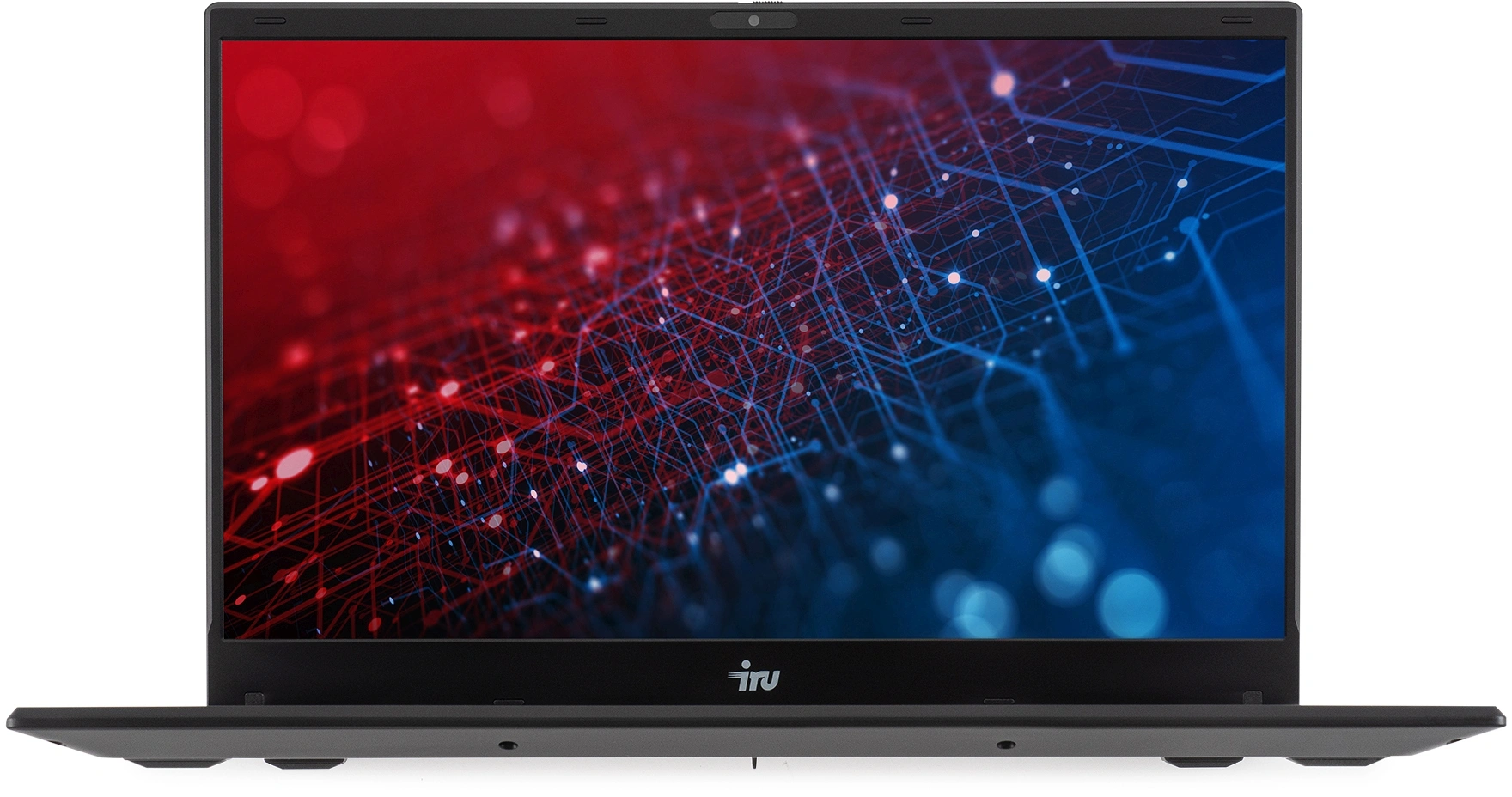 Ноутбук IRU Planio 15ING N-series N100 16Gb SSD512Gb Intel UHD Graphics 15.6" IPS FHD (1920x1080) FreeDOS black WiFi BT Cam 6000mAh (2140844) — миниатюра 2