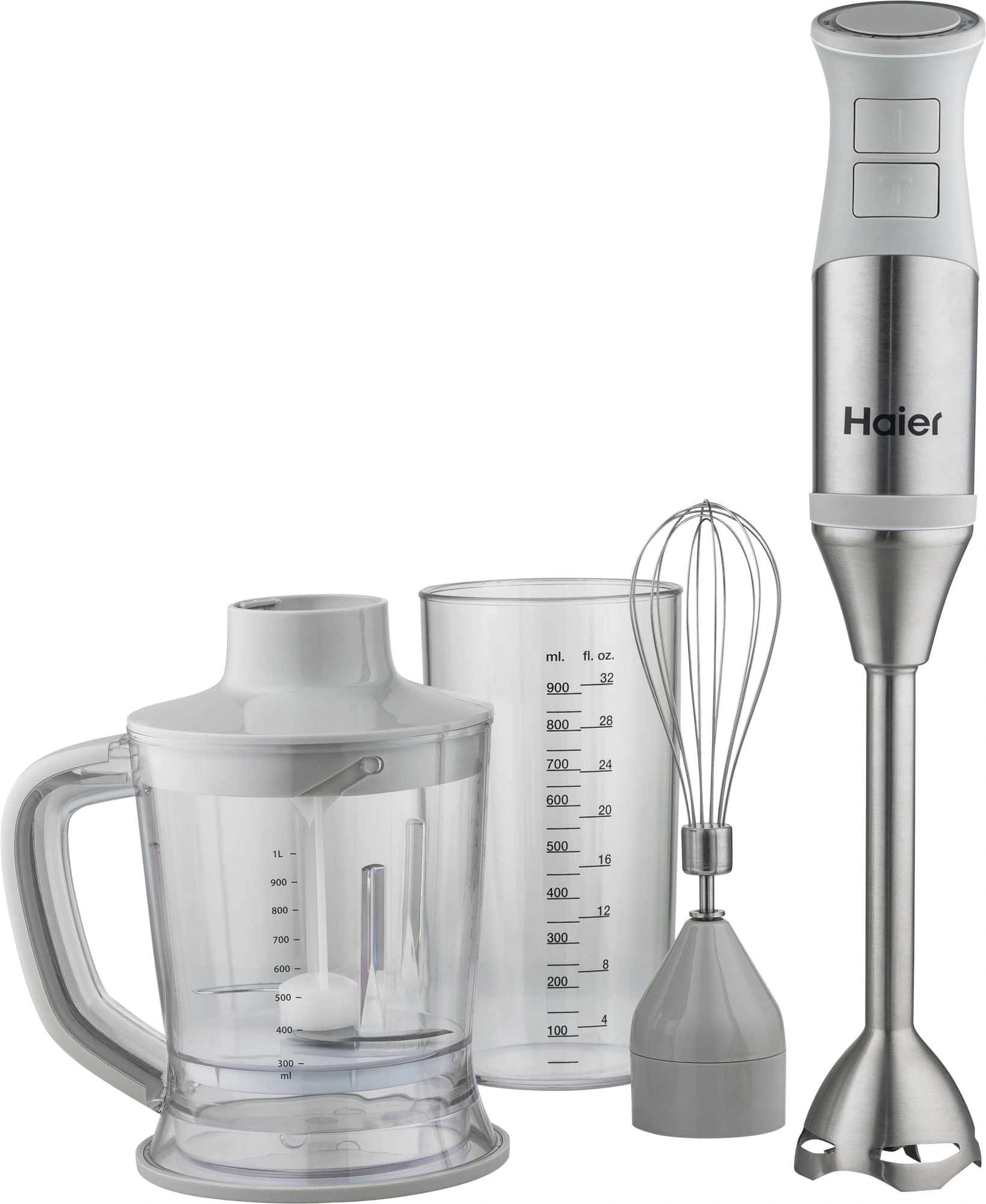 Блендер погружной Haier HB-501 1200Вт серый — миниатюра 7