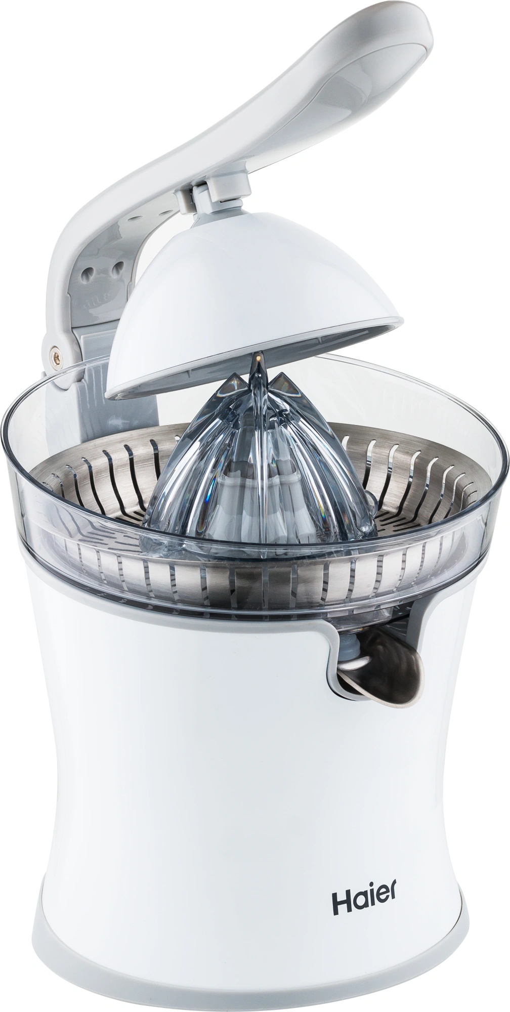Соковыжималка цитрусовая Haier HJ-700 100Вт белый — миниатюра 8