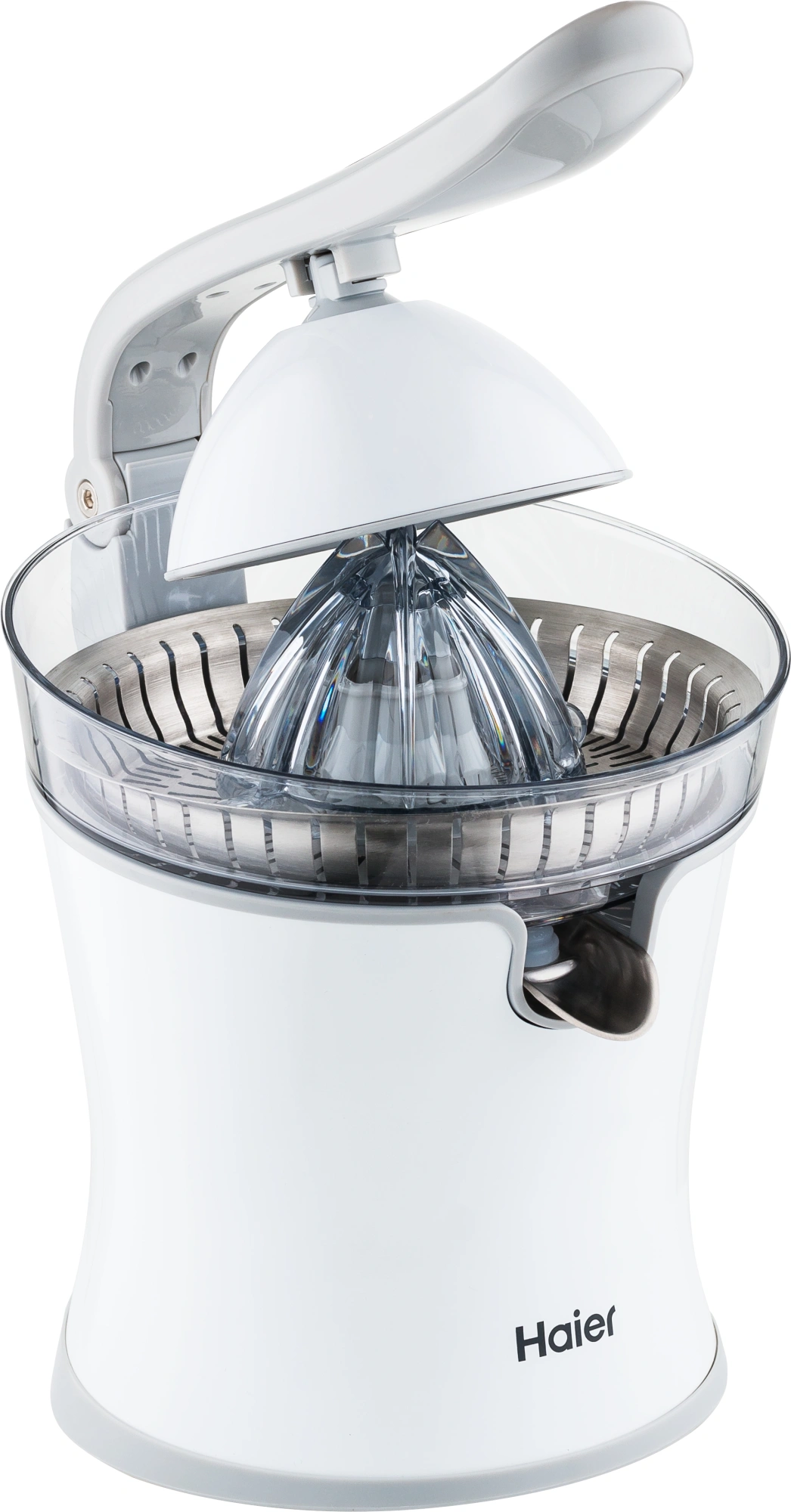 Соковыжималка цитрусовая Haier HJ-700 100Вт белый — миниатюра 9