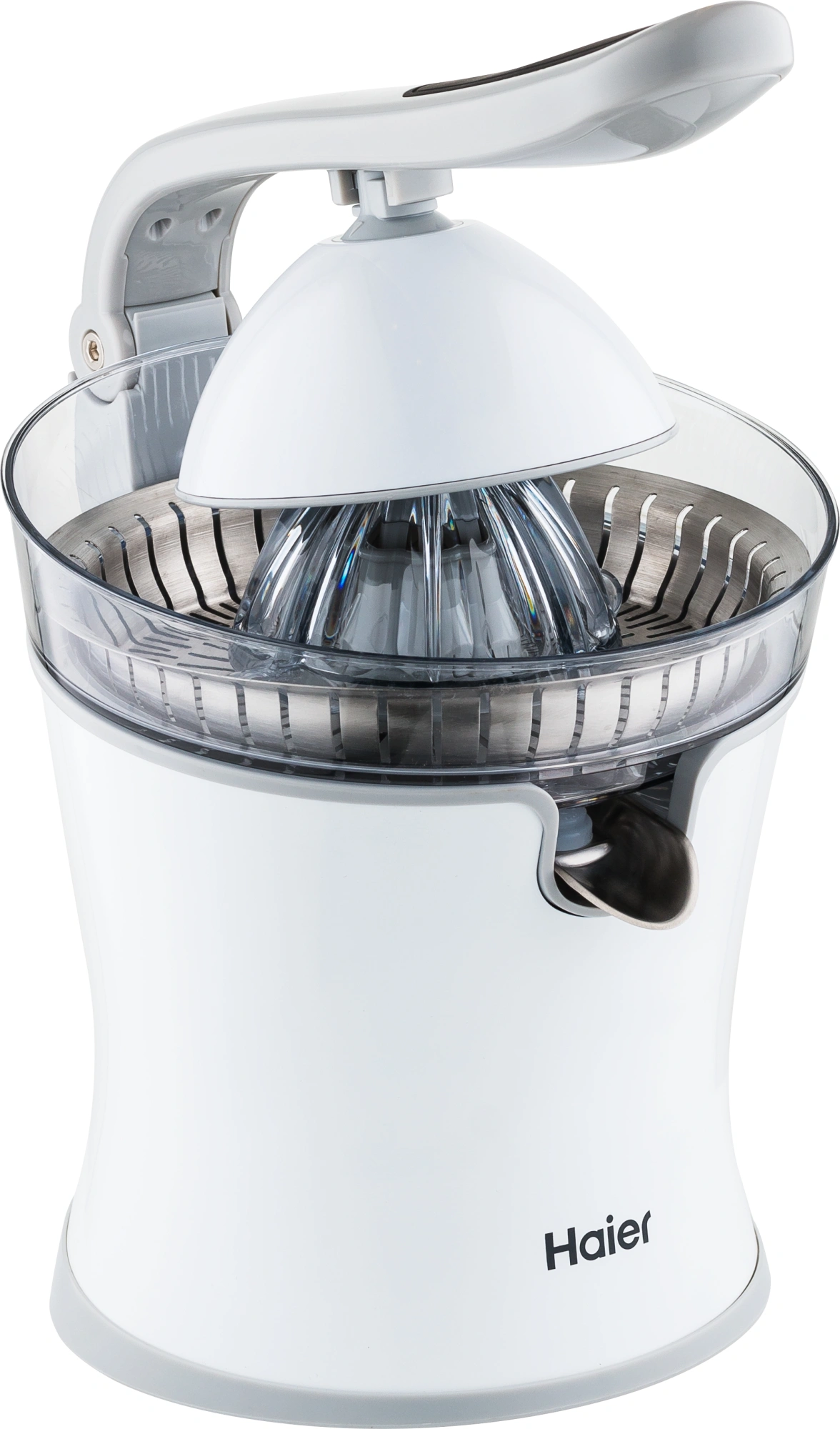 Соковыжималка цитрусовая Haier HJ-700 100Вт белый — миниатюра 10