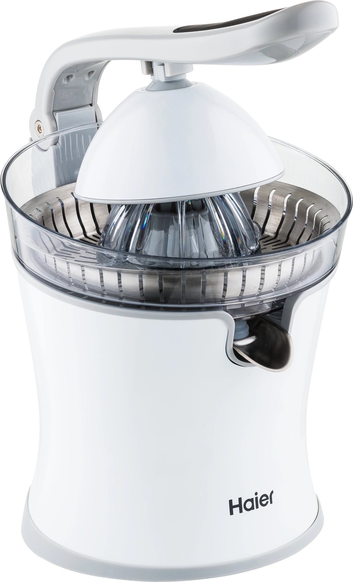 Соковыжималка цитрусовая Haier HJ-700 100Вт белый — миниатюра 11