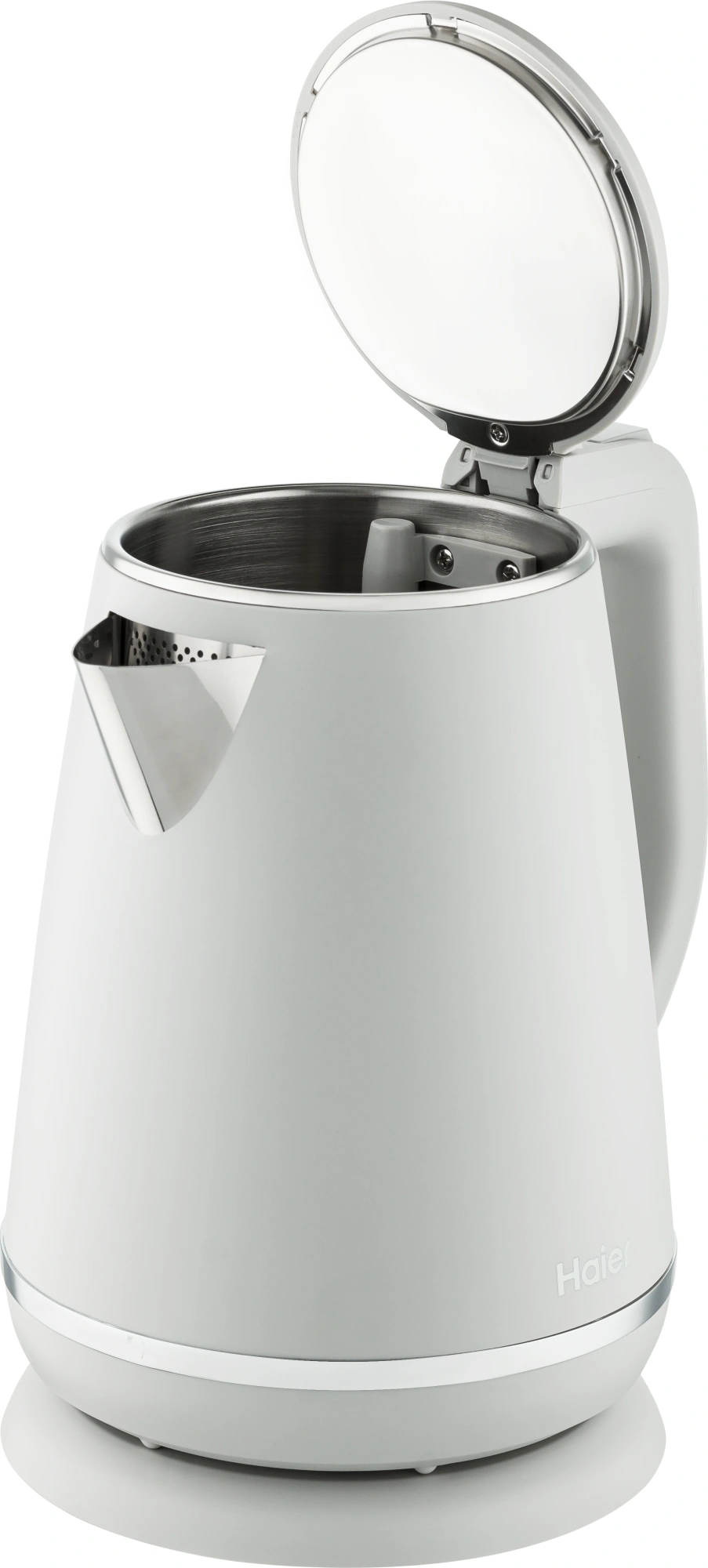Чайник электрический Haier HK-502 1.5л. 3000Вт серый корпус: пластик (TD0029960RU) — миниатюра 6