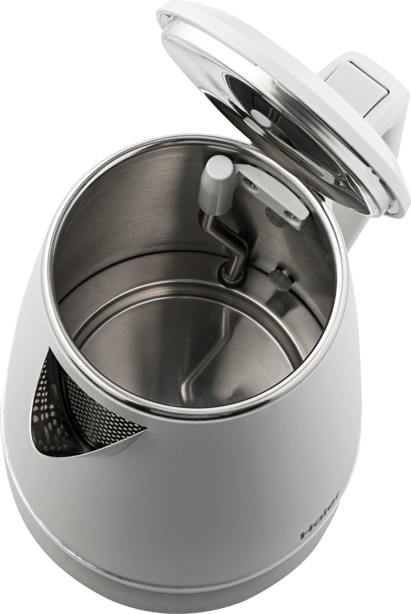 Чайник электрический Haier HK-502 1.5л. 3000Вт серый корпус: пластик (TD0029960RU) — миниатюра 7