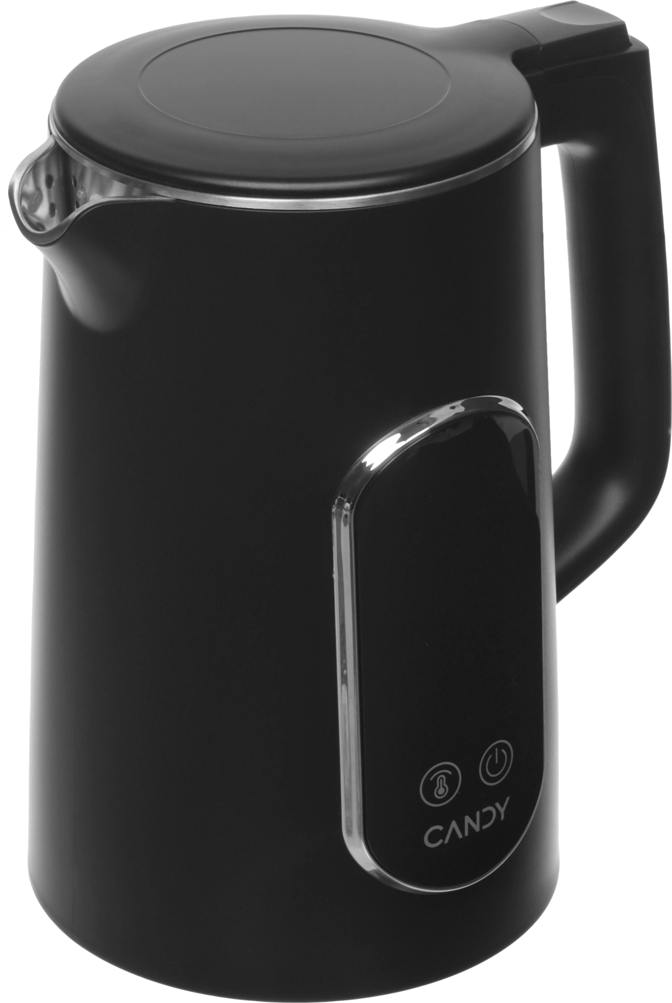 Чайник электрический Candy CK-400 1.7л. 2200Вт черный корпус: пластик (FM04WKM00RU) — миниатюра 2