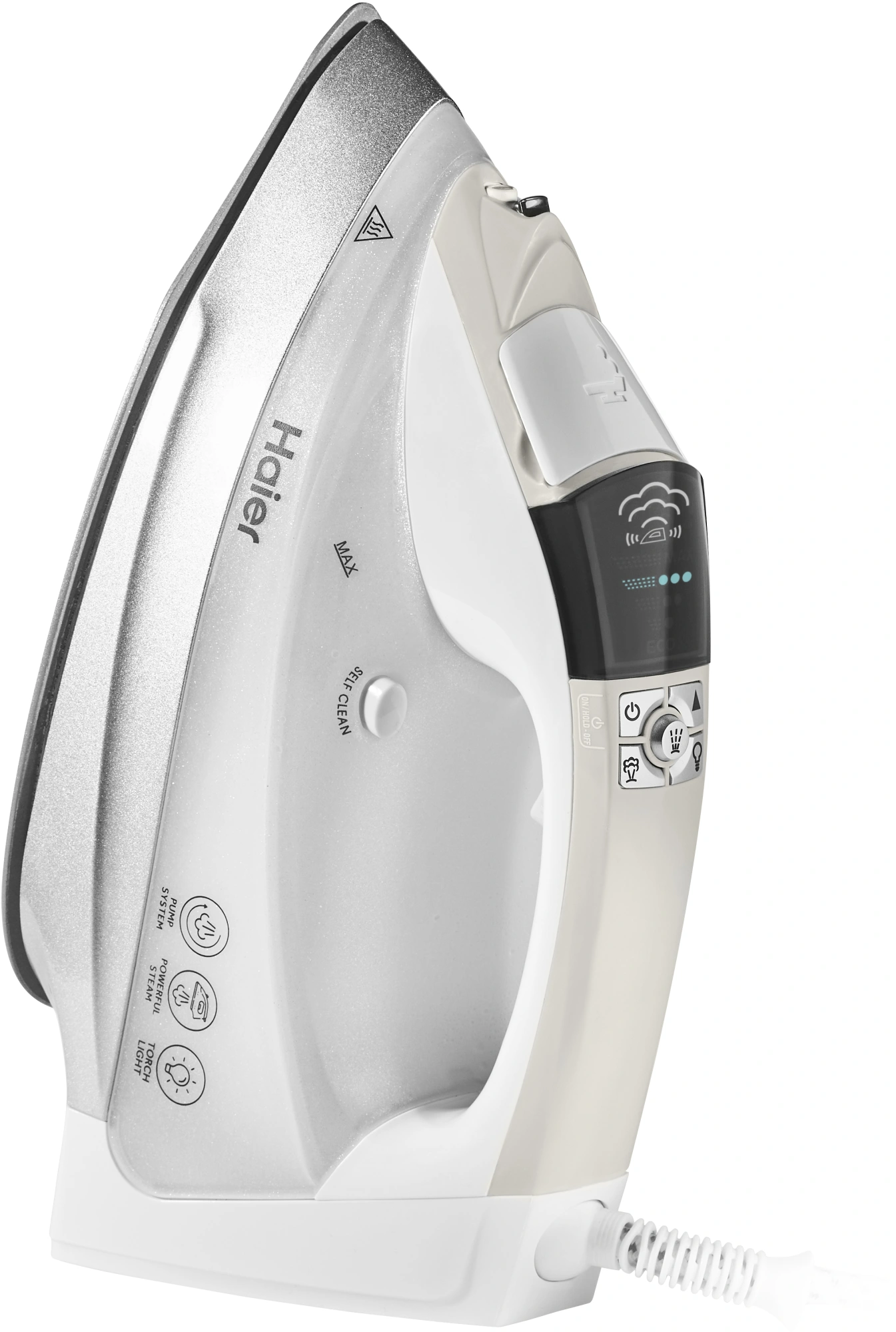 Утюг Haier HI-601 3100Вт белый — миниатюра 5