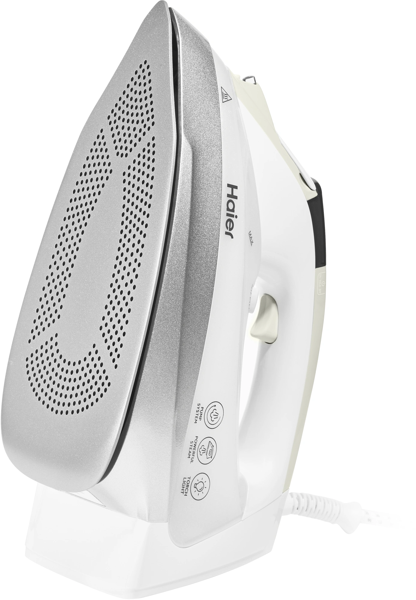 Утюг Haier HI-601 3100Вт белый — миниатюра 6