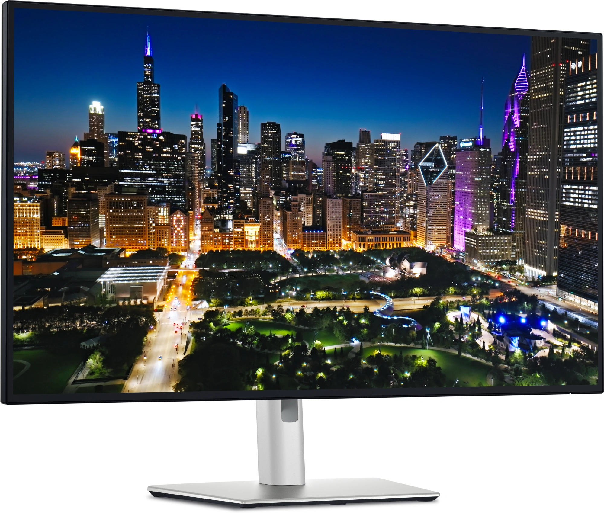 Монитор Dell 31.5" UltraSharp U3225QE серебристый IPS LED 16:9 HDMI матовая HAS Piv 3000:1 450cd 178гр/178гр 3840x2160 120Hz DP 4K USB 9.34кг — фото 1