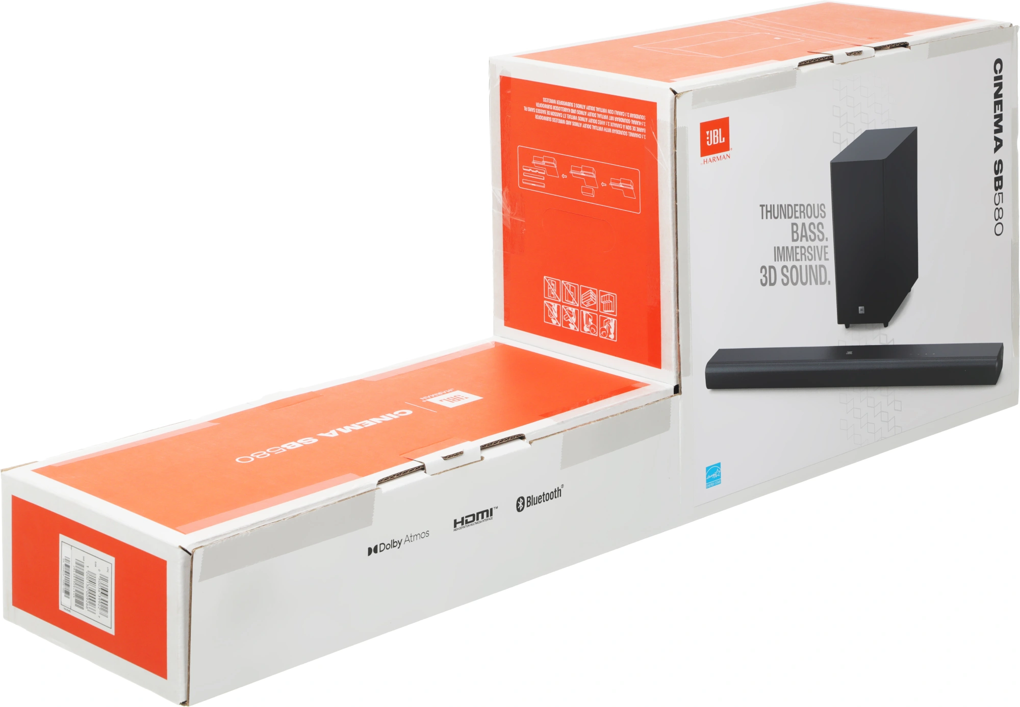 Саундбар JBL Cinema SB580 3.1 240Вт+200Вт черный — миниатюра 20