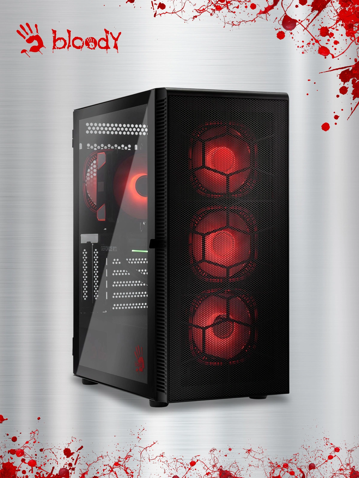 ПК Bloody BD-PC CB76T2 TWR i7 14700F (2.1) 32Gb SSD1Tb RTX5070 12Gb Windows 11 Home 64 2.5xGbitEth 650W черный (RUS) (2141987) — миниатюра 22