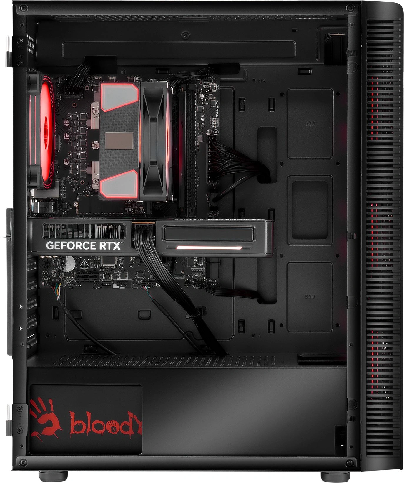ПК Bloody BD-PC CB76T2 TWR i7 14700F (2.1) 32Gb SSD1Tb RTX5070 12Gb Windows 11 Home 64 2.5xGbitEth 650W черный (RUS) (2141987) — миниатюра 18