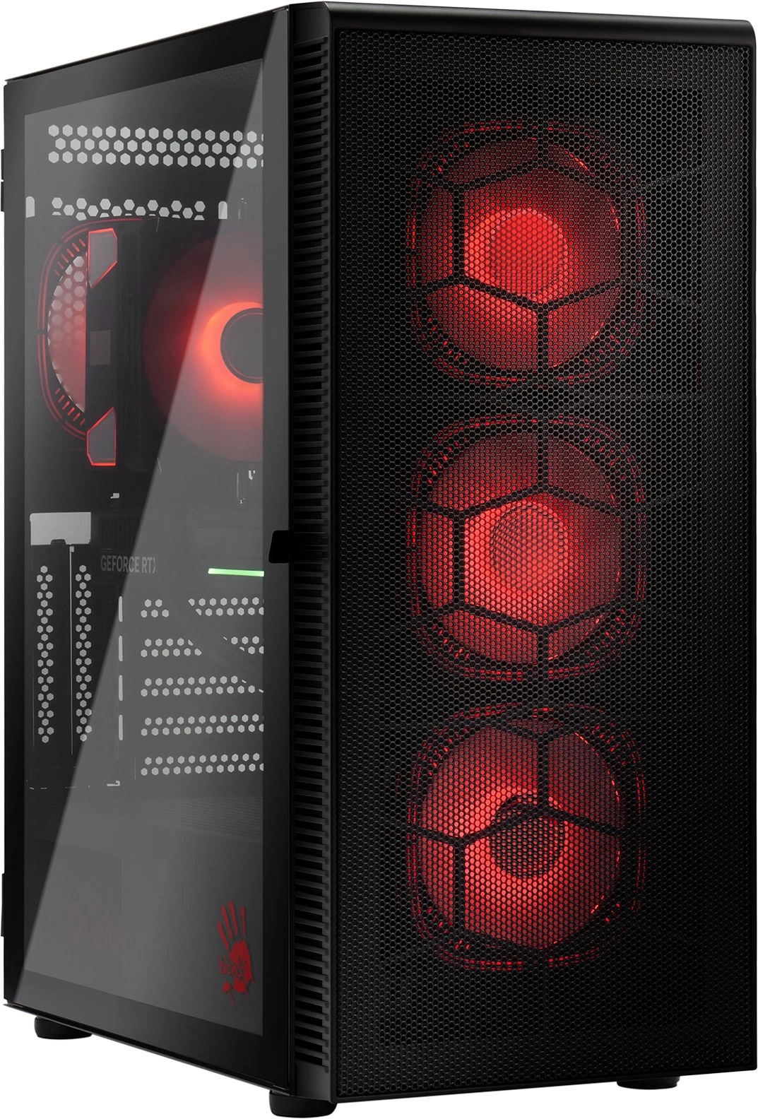 ПК Bloody BD-PC CB76T2 TWR i7 14700F (2.1) 32Gb SSD1Tb RTX5070 12Gb Windows 11 Home 64 2.5xGbitEth 650W черный (RUS) (2141987) — фото 1