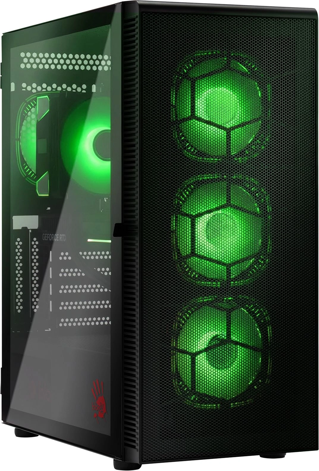 ПК Bloody BD-PC CB76T2 TWR i7 14700F (2.1) 32Gb SSD1Tb RTX5070 12Gb Windows 11 Home 64 2.5xGbitEth 650W черный (RUS) (2141987) — миниатюра 3