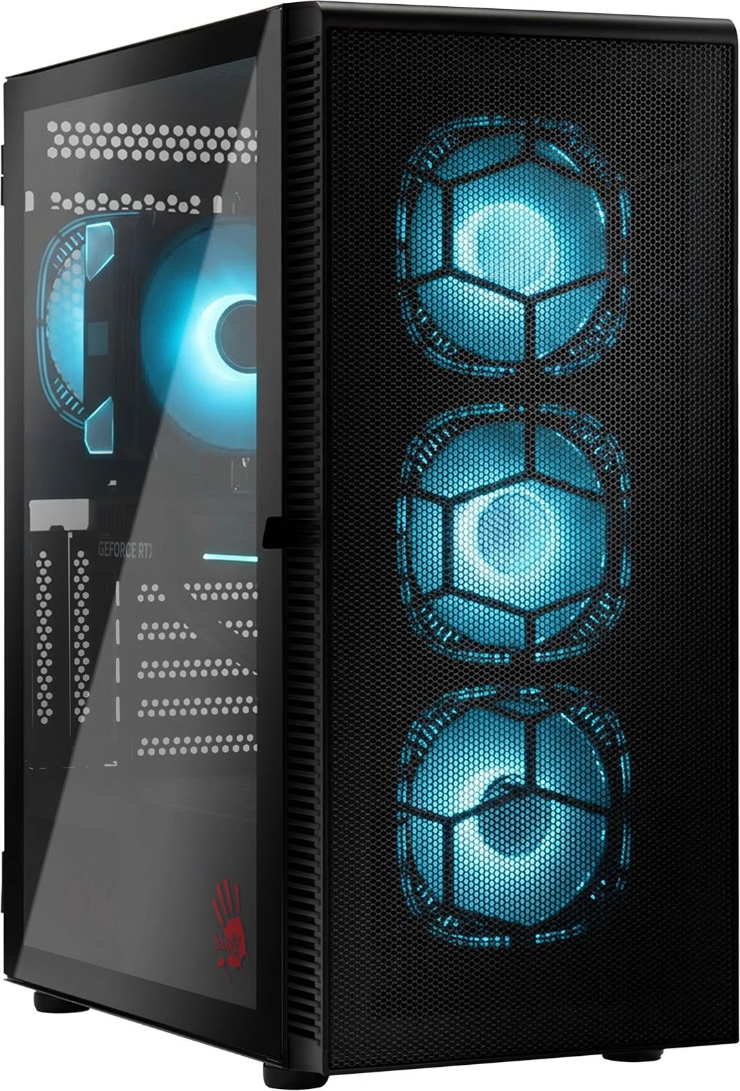 ПК Bloody BD-PC CB76T2 TWR i7 14700F (2.1) 32Gb SSD1Tb RTX5070 12Gb Windows 11 Home 64 2.5xGbitEth 650W черный (RUS) (2141987) — миниатюра 4