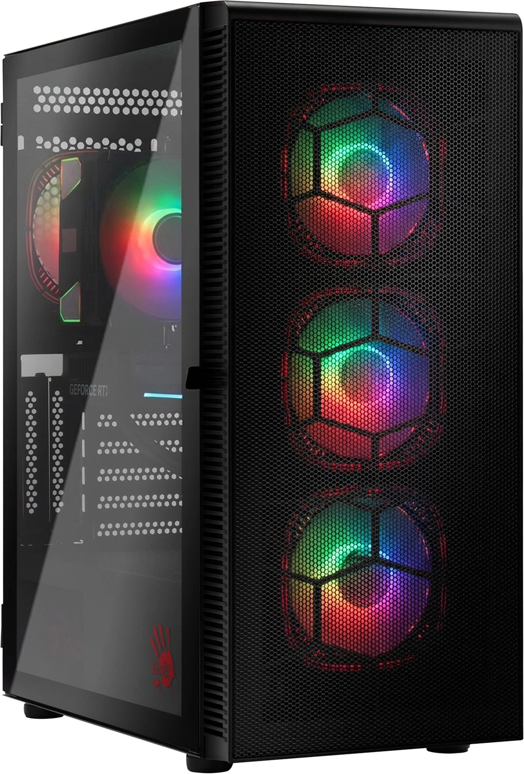 ПК Bloody BD-PC CB76T2 TWR i7 14700F (2.1) 32Gb SSD1Tb RTX5070 12Gb Windows 11 Home 64 2.5xGbitEth 650W черный (RUS) (2141987) — миниатюра 6