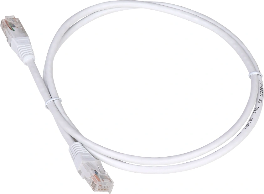 Патч-корд Lanmaster TWT-45-45-7.0-WH UTP RJ-45 вил.-вилка RJ-45 кат.5E 7м белый ПВХ — фото 1