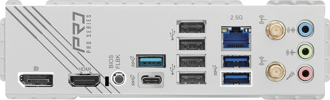 Материнская плата Asrock B850M Pro Plus WiFi Socket AM5 AMD B850 4xDDR5 mATX AC`97 8ch(7.1) 2.5Gg RAID+HDMI+DP — миниатюра 5