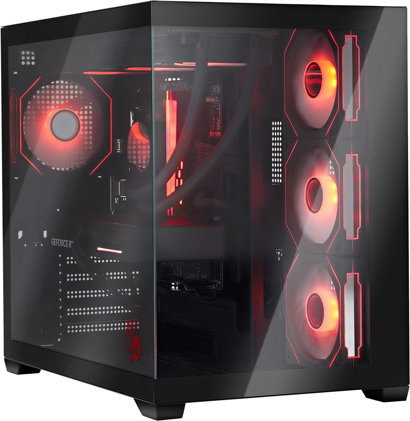 ПК Bloody BD-PC RAB84V2 TWR Ryzen 5 7500F (3.7) 32Gb SSD1Tb RTX5060TI 8Gb Windows 11 Home 64 2.5xGbitEth 750W черный (RUS) (2142124) — фото 1