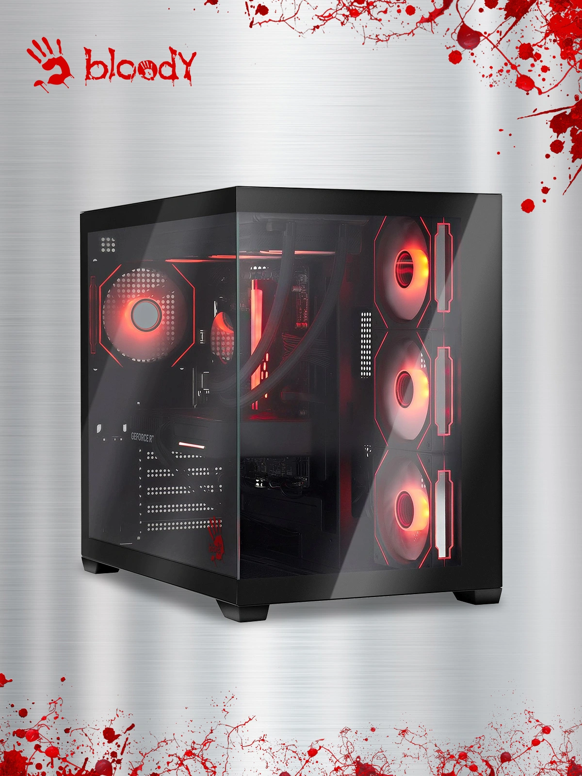 ПК Bloody BD-PC RAB84V2 TWR Ryzen 5 7500F (3.7) 32Gb SSD1Tb RTX5060TI 8Gb Windows 11 Home 64 2.5xGbitEth 750W черный (RUS) (2142124) — миниатюра 18