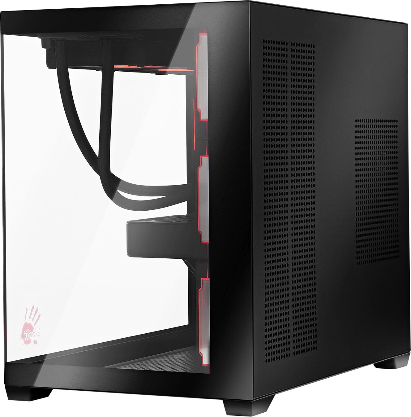 ПК Bloody BD-PC RAB84V2 TWR Ryzen 5 7500F (3.7) 32Gb SSD1Tb RTX5060TI 8Gb Windows 11 Home 64 2.5xGbitEth 750W черный (RUS) (2142124) — миниатюра 2