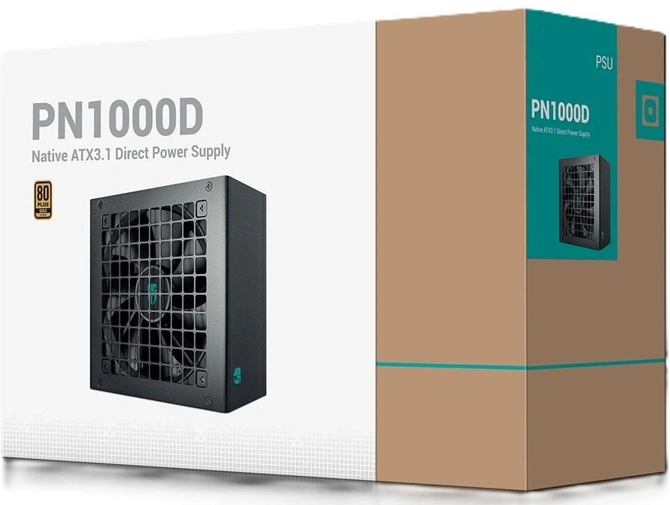 Блок питания Deepcool ATX 1000W GamerStorm PN1000D Gen.5 80+ gold (20+4pin) APFC 120mm fan 8xSATA RTL — миниатюра 9