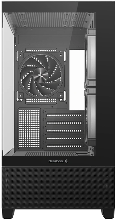 Корпус Deepcool CG380 3F черный без БП mATX 6x120mm 3x140mm 2xUSB3.0 audio bott PSU — миниатюра 3