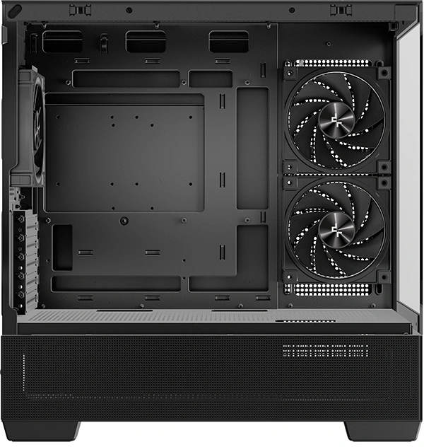 Корпус Deepcool CG380 3F черный без БП mATX 6x120mm 3x140mm 2xUSB3.0 audio bott PSU — миниатюра 4